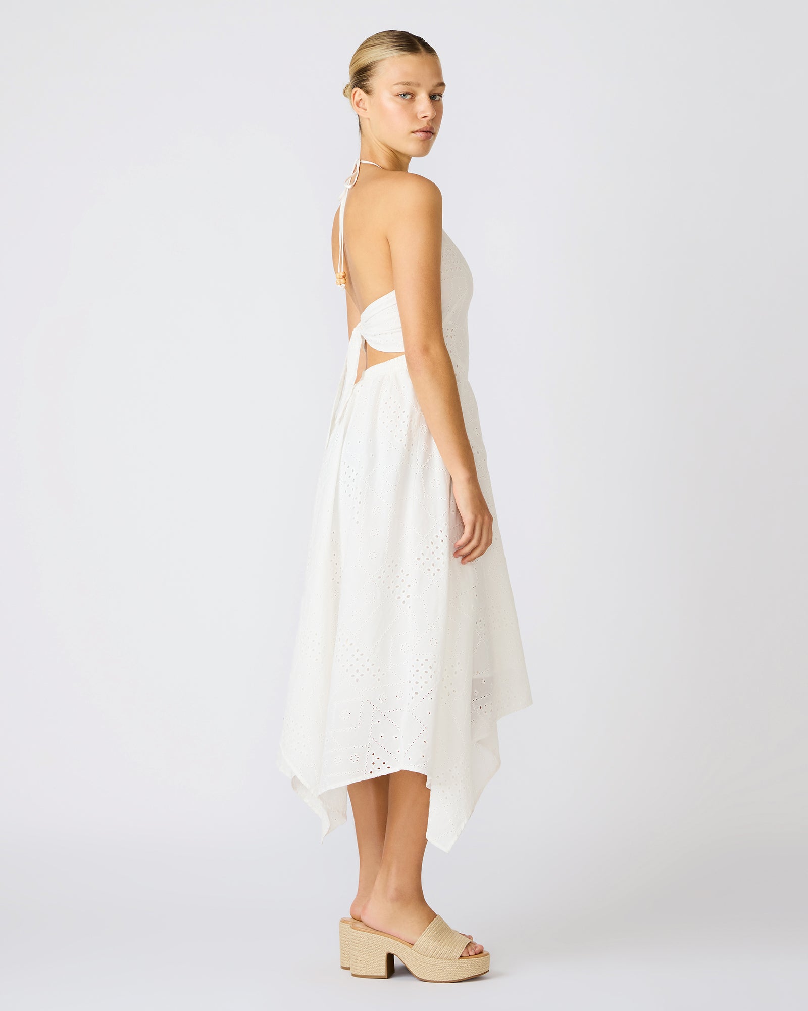 DALINA DRESS WHITE - Clothing - Steve Madden Canada - view 5