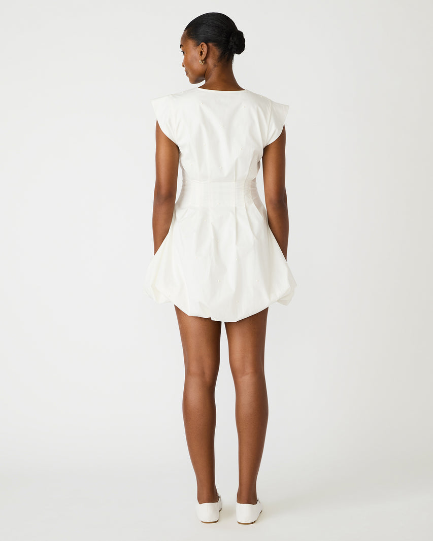 DYANNIA DRESS WHITE - Clothing - Steve Madden Canada - view 6
