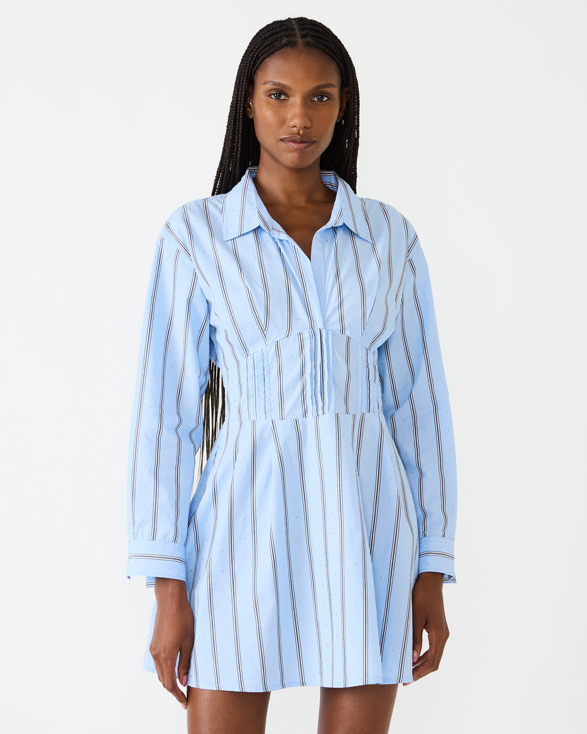 ARIANY DRESS BLUE - Clothing - Steve Madden Canada - view 2