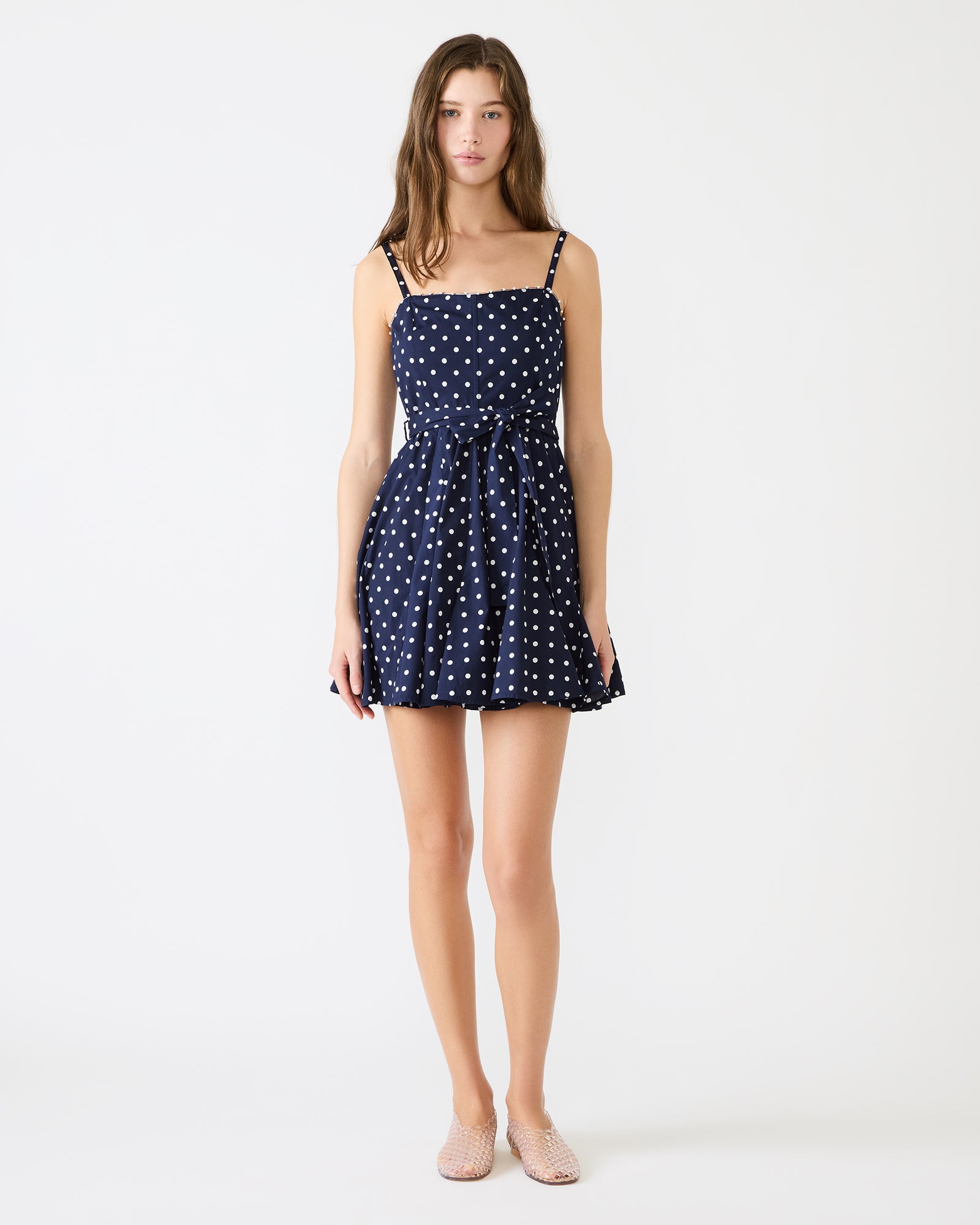 DASIA DRESS BLUE - Clothing - Steve Madden Canada