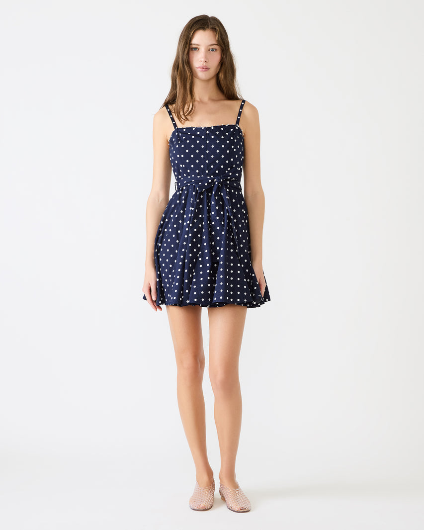 DASIA DRESS BLUE - Clothing - Steve Madden Canada