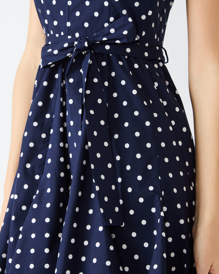 DASIA DRESS BLUE - Clothing - Steve Madden Canada - view 4