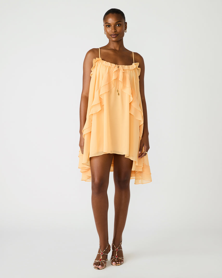 LORELLA DRESS PEACH - Clothing - Steve Madden Canada