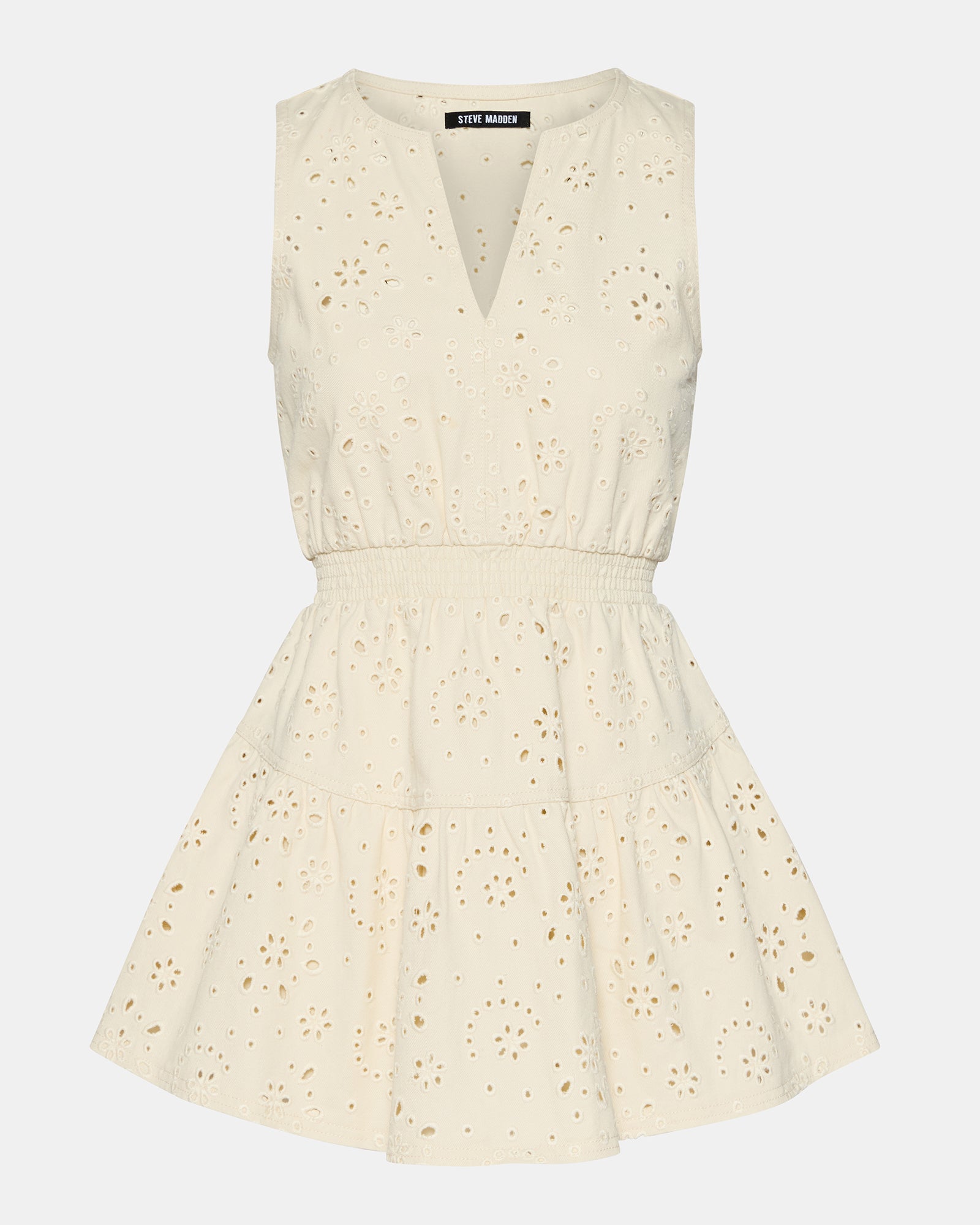 PRISCILIA DRESS CREAM - Clothing - Steve Madden Canada - view 6