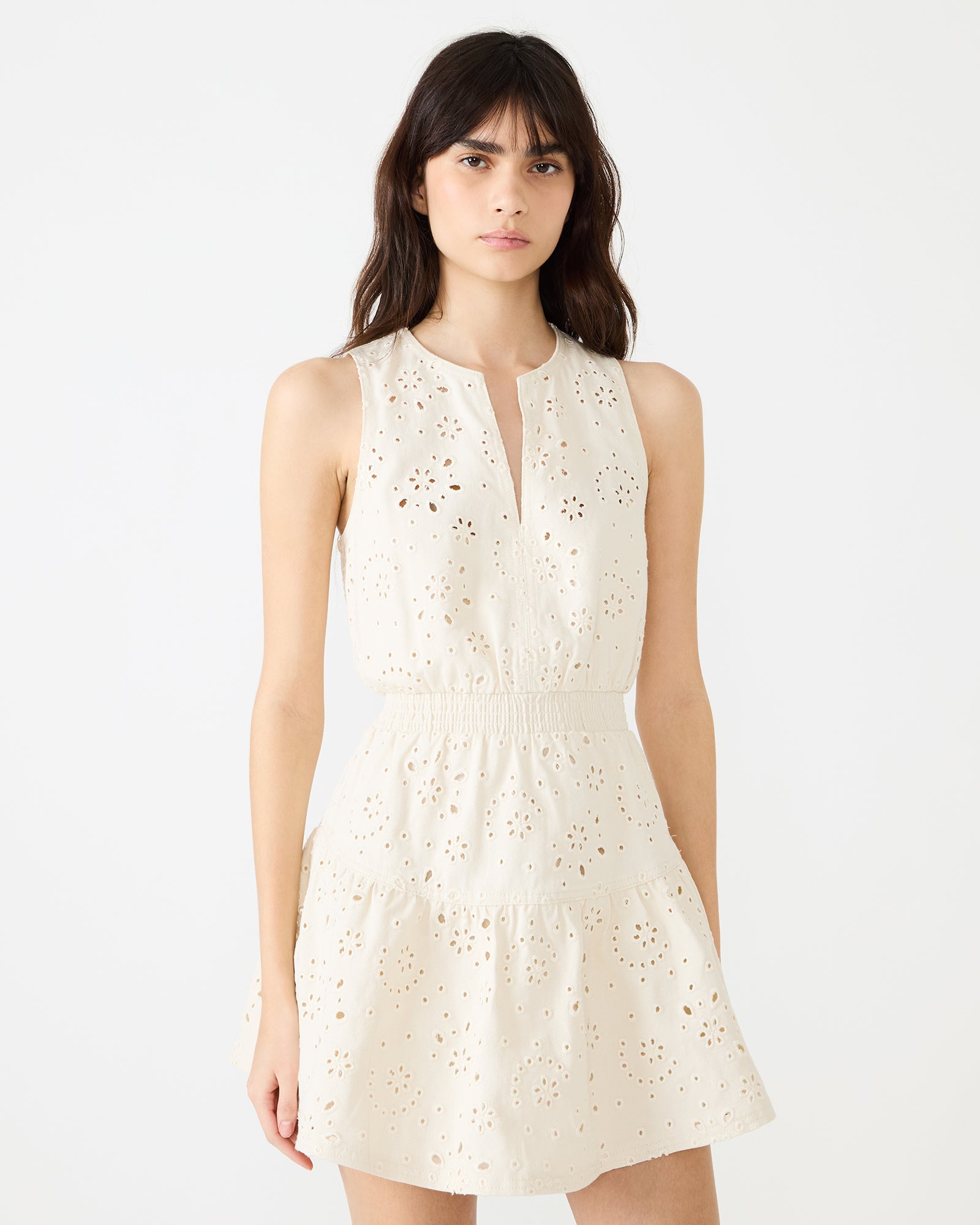 PRISCILIA DRESS CREAM - Clothing - Steve Madden Canada - view 4