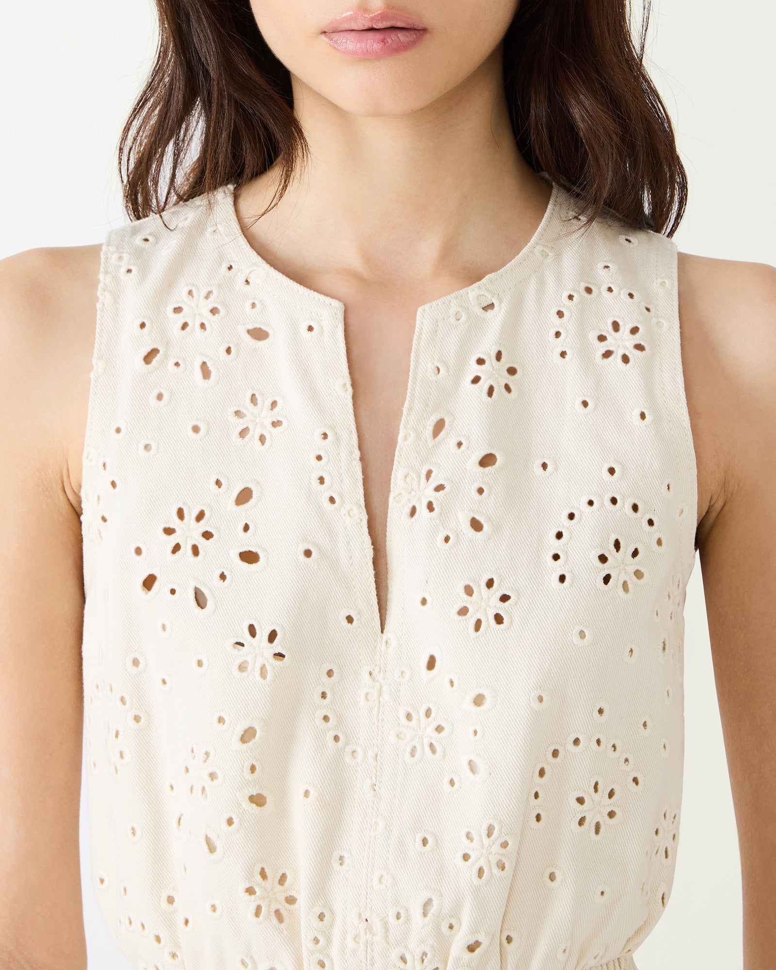 PRISCILIA DRESS CREAM - Clothing - Steve Madden Canada - view 2