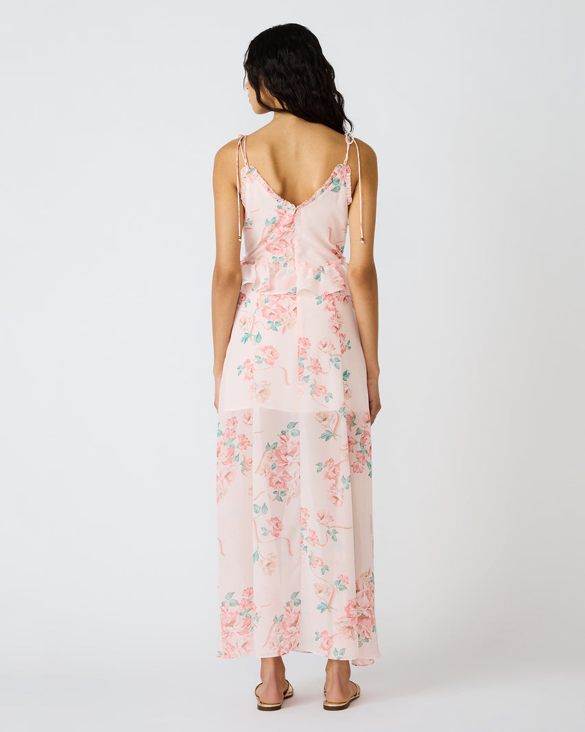 ILARA DRESS PEACH - Clothing - Steve Madden Canada - view 5
