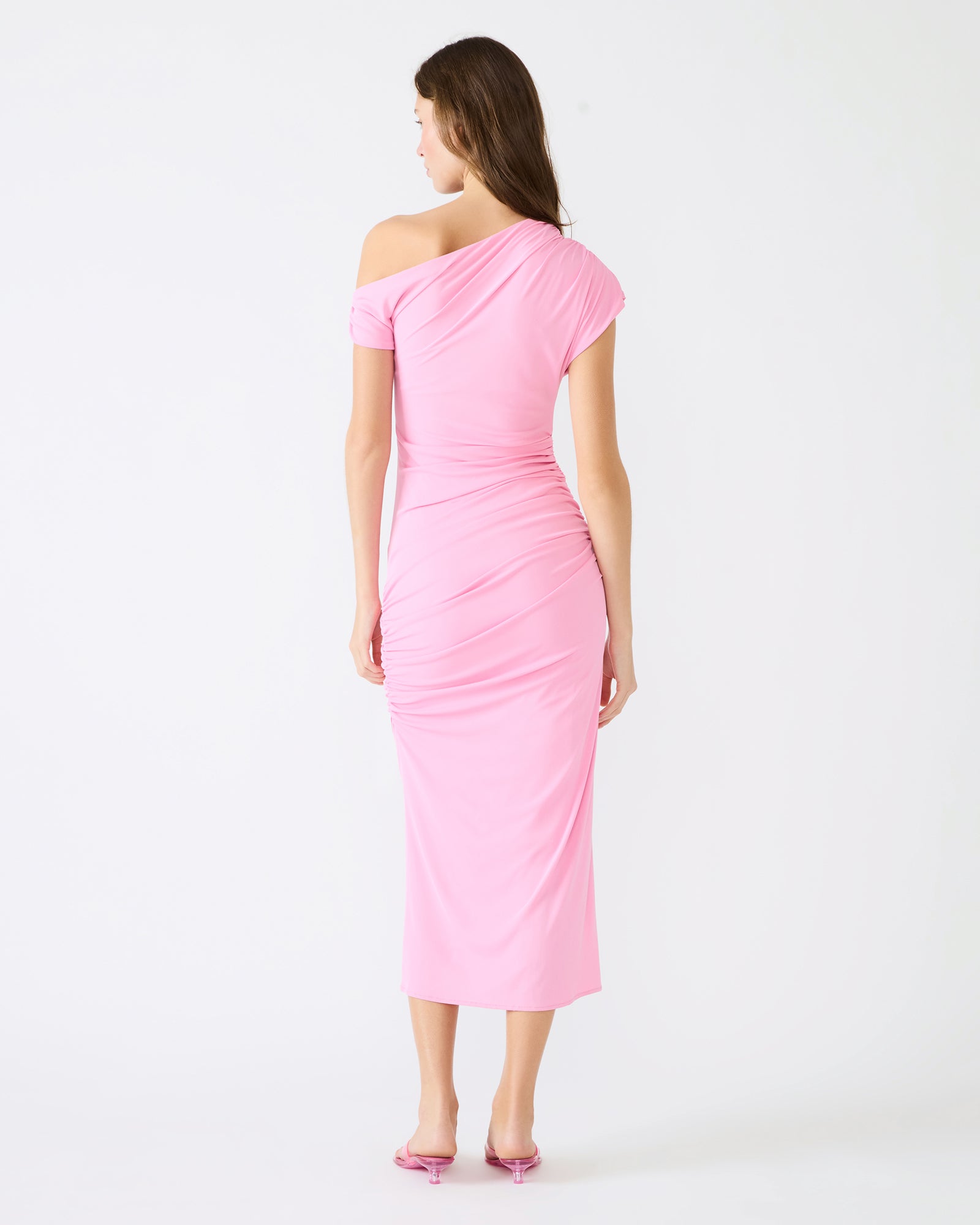 GRACELYN DRESS PINK - Clothing - Steve Madden Canada - view 6