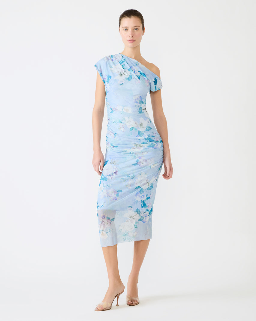 GRACELYN DRESS LIGHT BLUE - Clothing - Steve Madden Canada