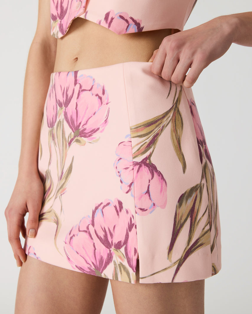 KAMMI SKIRT PINK MULTI - Clothing - Steve Madden Canada - view 3