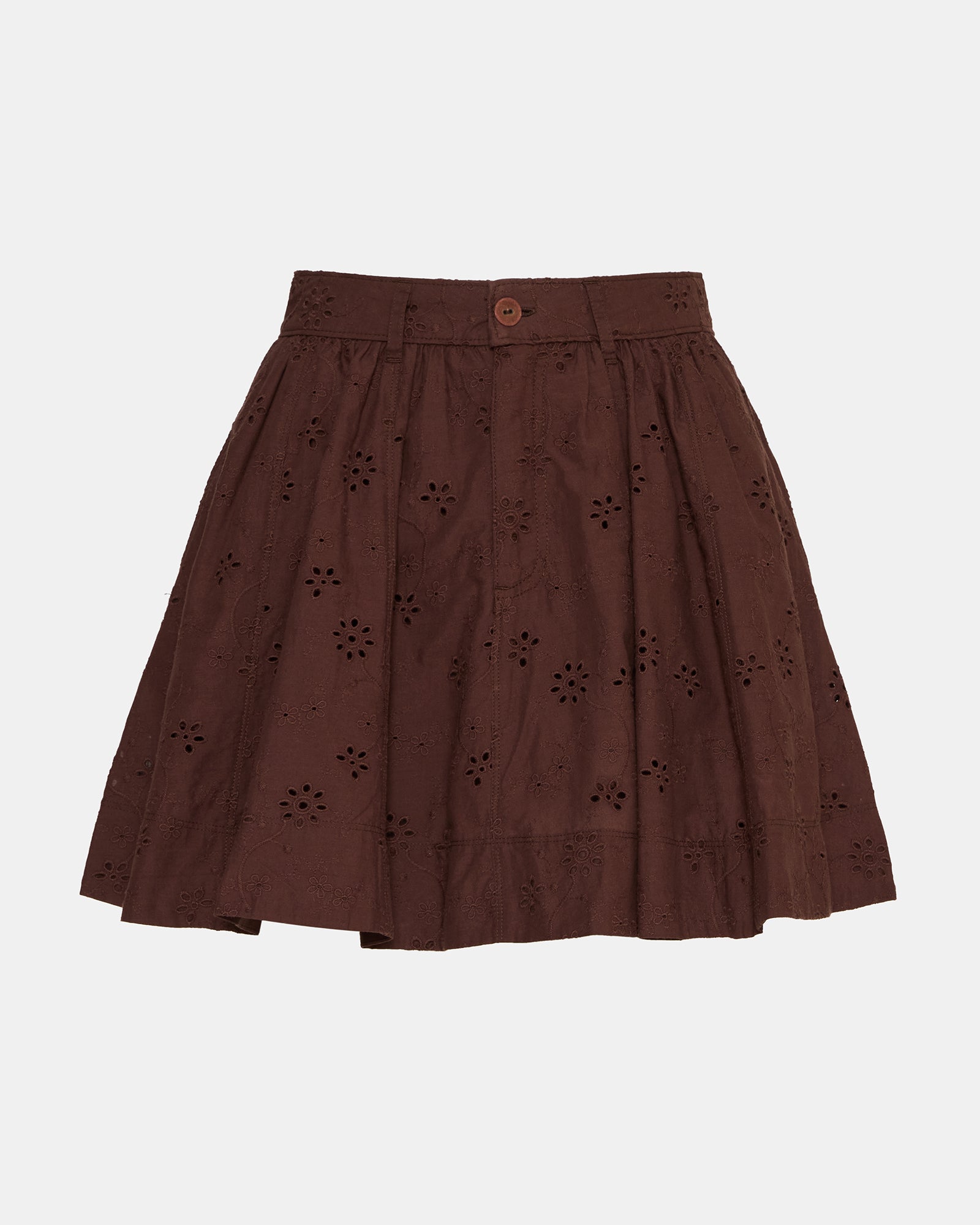 VANNY SKIRT BROWN - Clothing - Steve Madden Canada - view 11