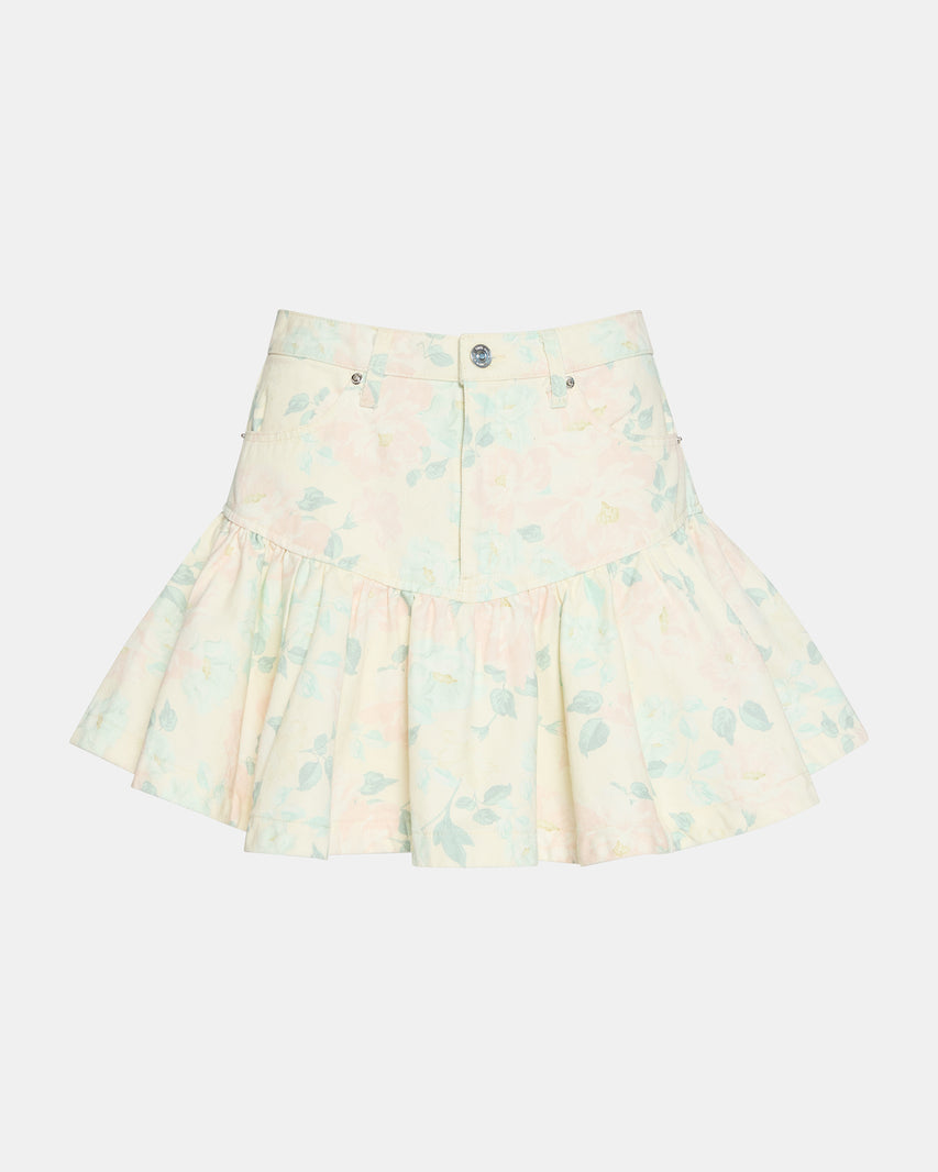ALESSANDRIA SKIRT PEACH - Clothing - Steve Madden Canada - view 6