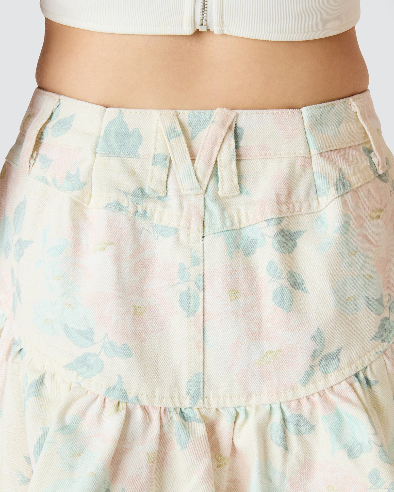 ALESSANDRIA SKIRT PEACH - Clothing - Steve Madden Canada - view 2