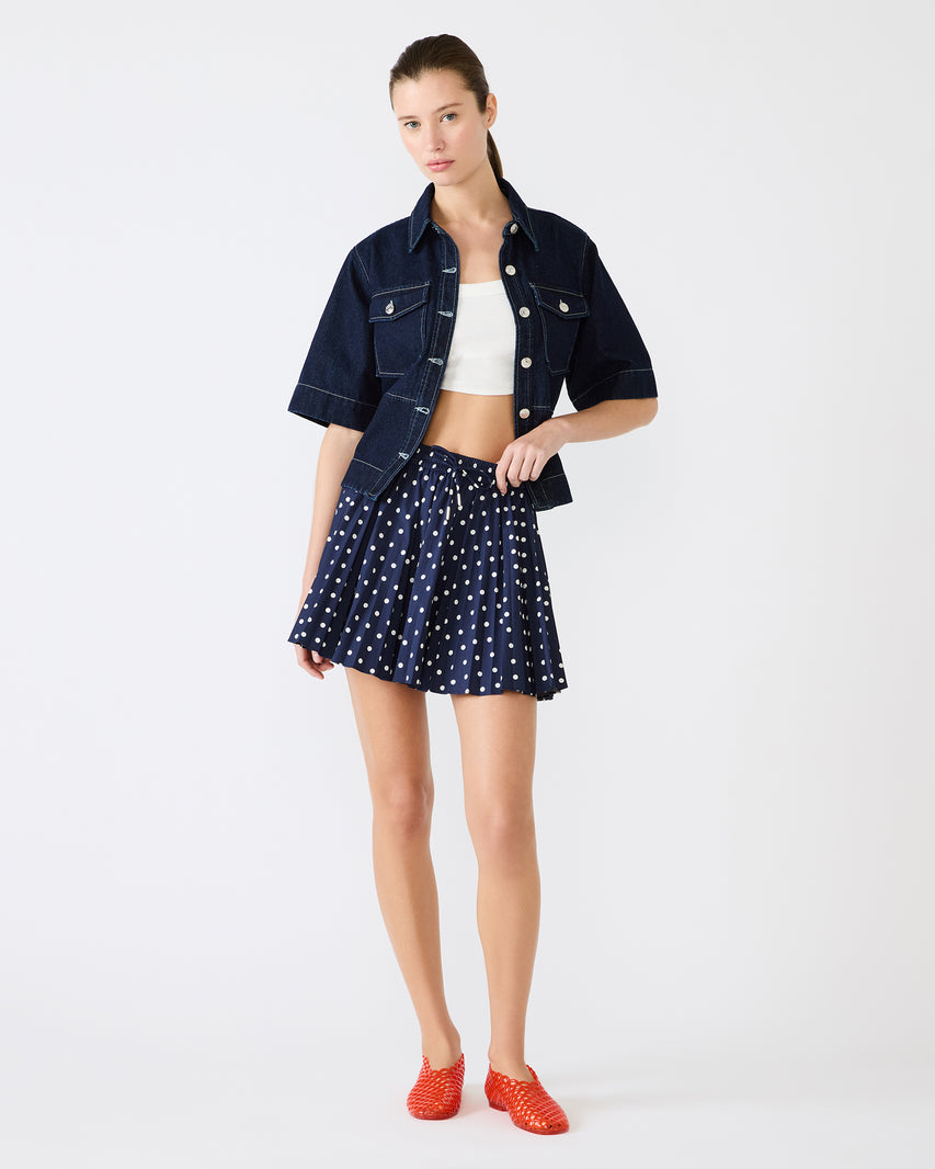 TYRIA SKIRT BLUE MULTI - Clothing - Steve Madden Canada - view 7