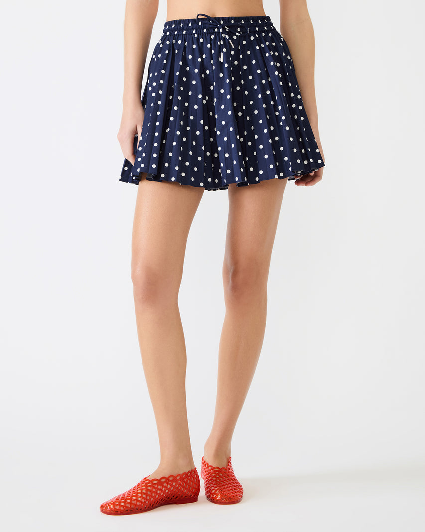 TYRIA SKIRT BLUE MULTI - Clothing - Steve Madden Canada
