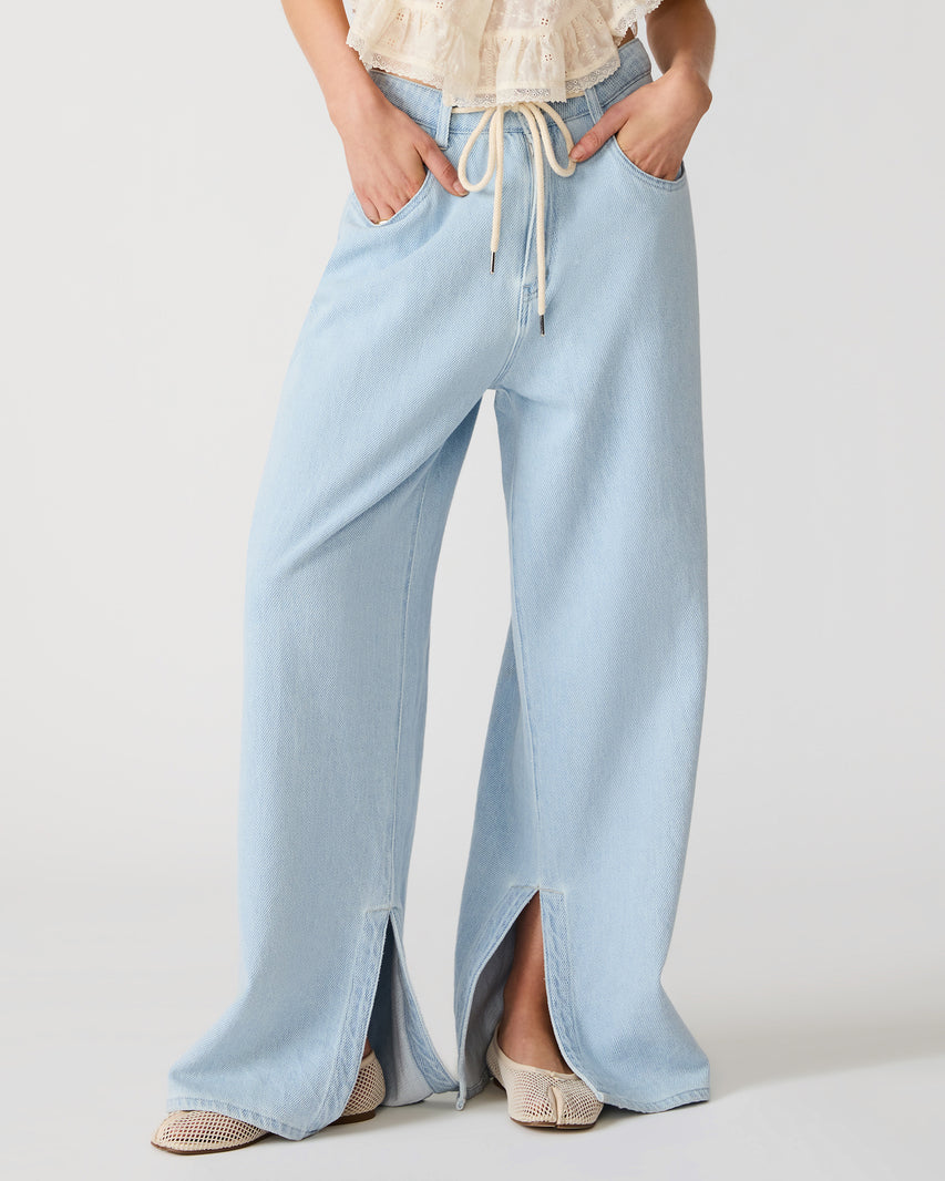MAYCEN PANT BLUE - Clothing - Steve Madden Canada - view 2