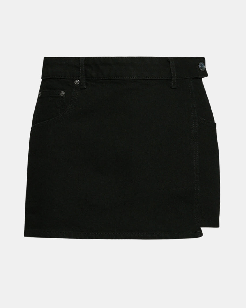 BRIGHTIN SKORT BLACK - Clothing - Steve Madden Canada - view 6