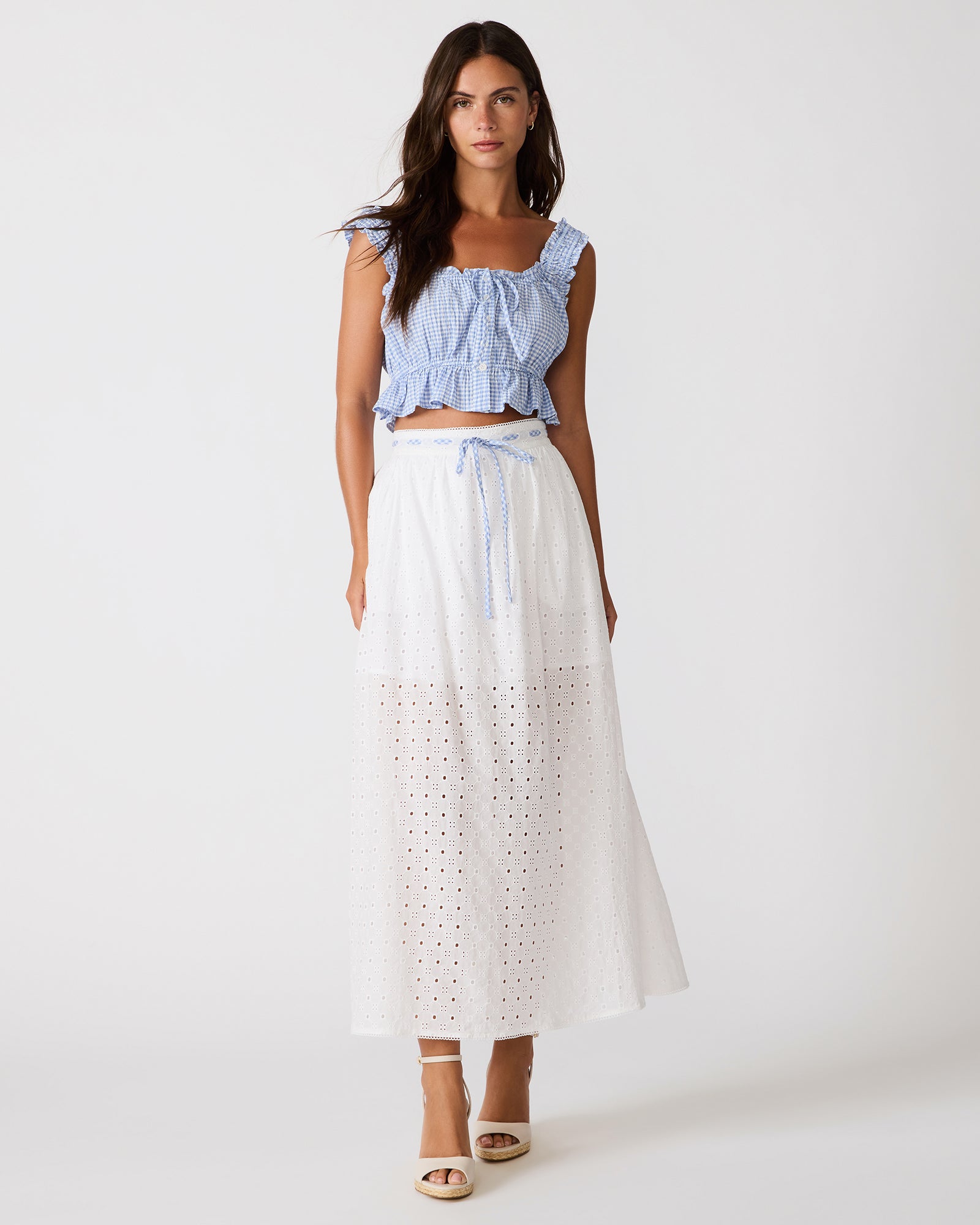 BROOKLYN TOP BLUE MULTI - Clothing - Steve Madden Canada - view 2