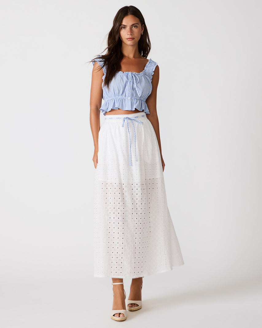 BROOKLYN TOP BLUE MULTI - Clothing - Steve Madden Canada - view 2
