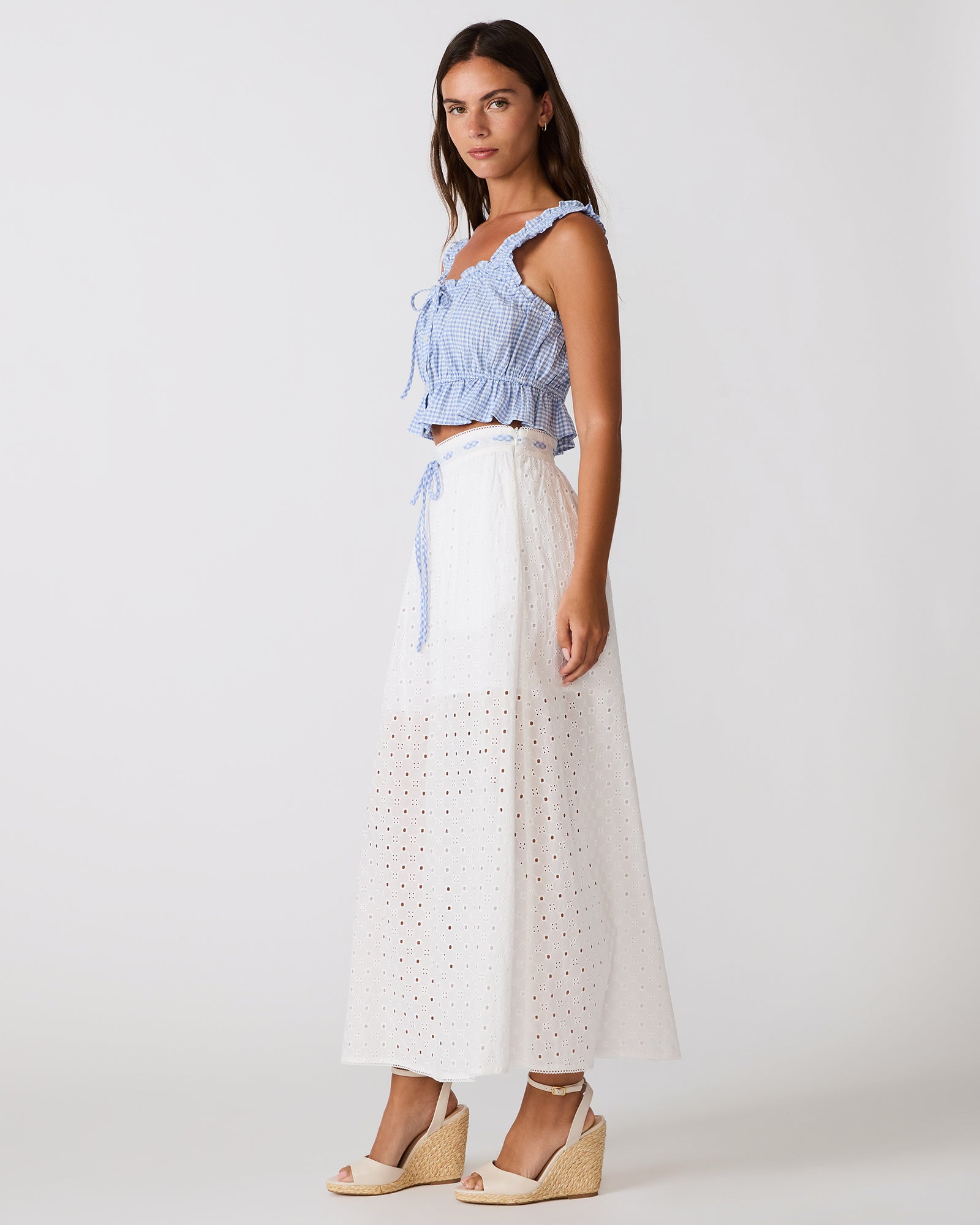 BROOKLYN TOP BLUE MULTI - Clothing - Steve Madden Canada - view 4