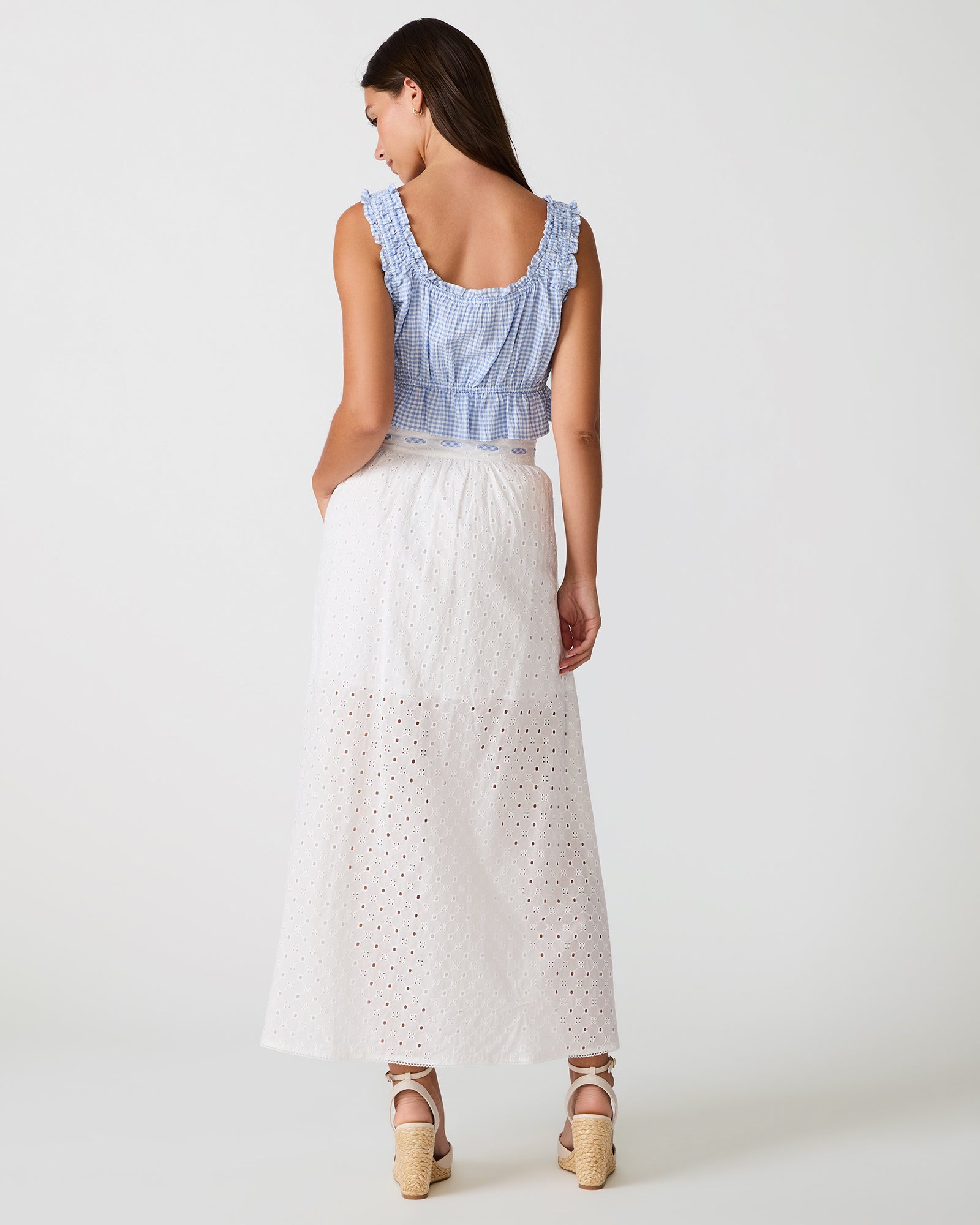 BROOKLYN TOP BLUE MULTI - Clothing - Steve Madden Canada - view 5