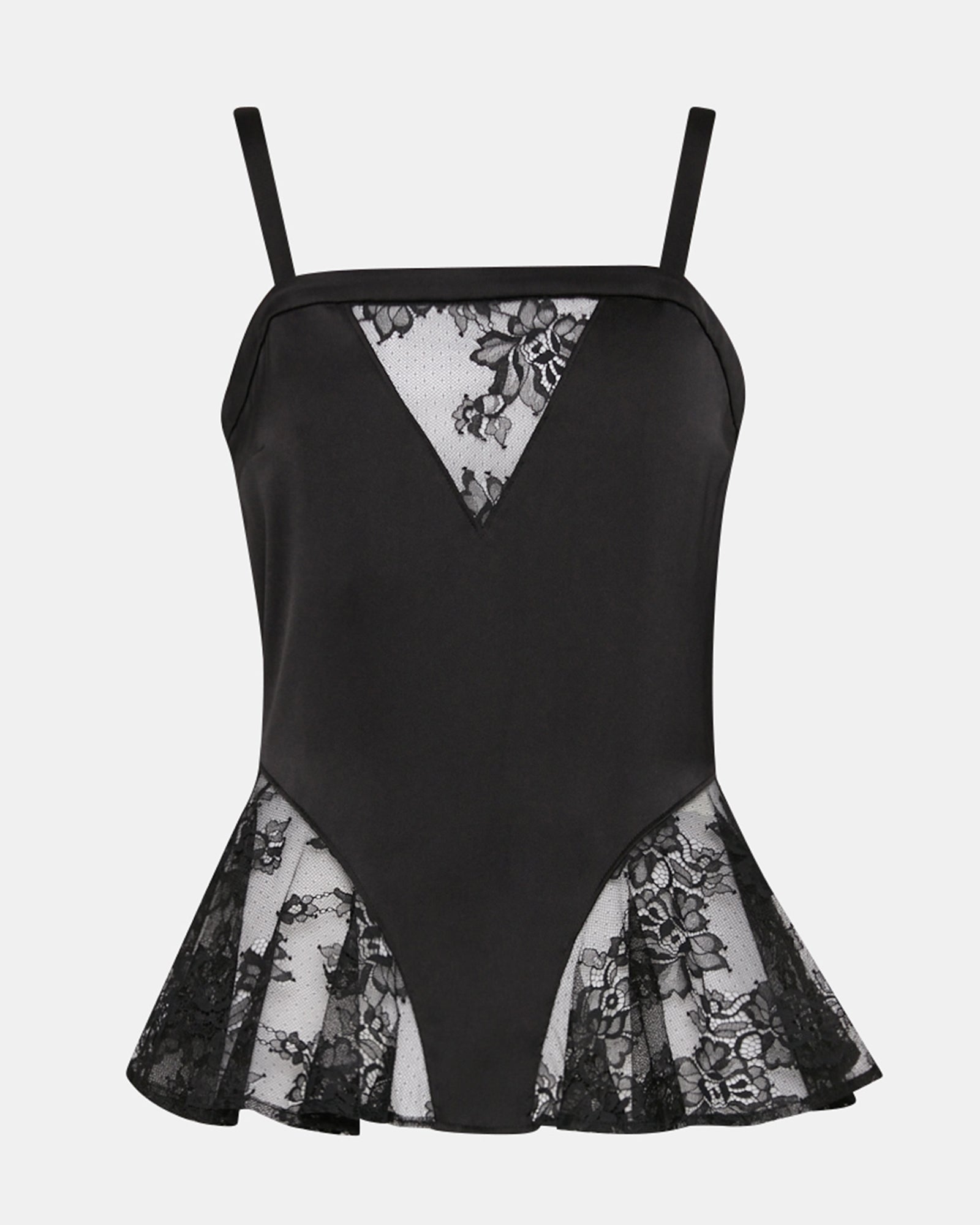 LEONORAH TOP BLACK - Clothing - Steve Madden Canada - view 7