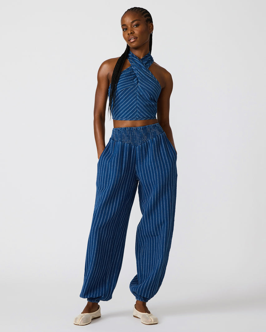 WINNIE TOP INDIGO - Clothing - Steve Madden Canada - view 4