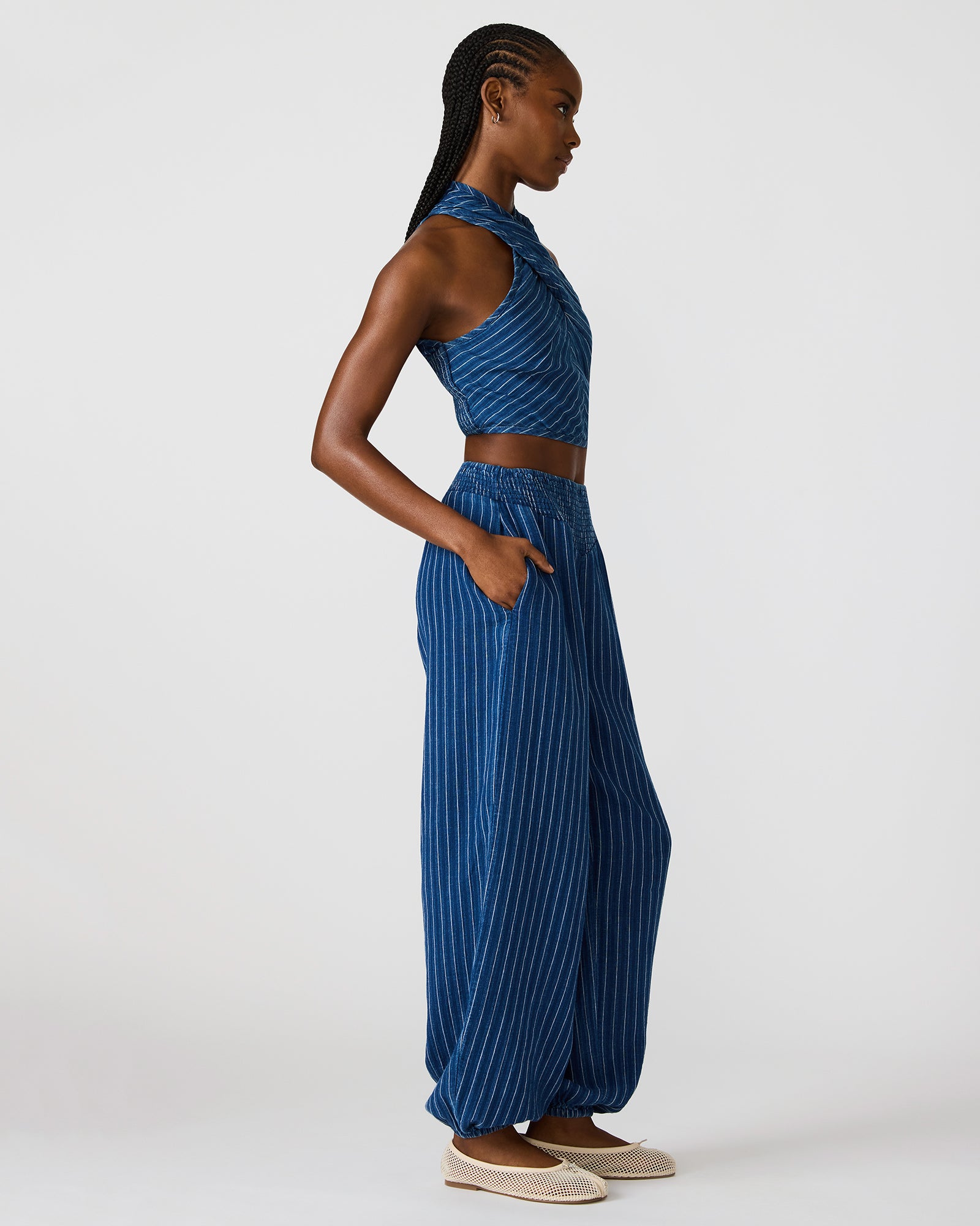 WINNIE TOP INDIGO - Clothing - Steve Madden Canada - view 2
