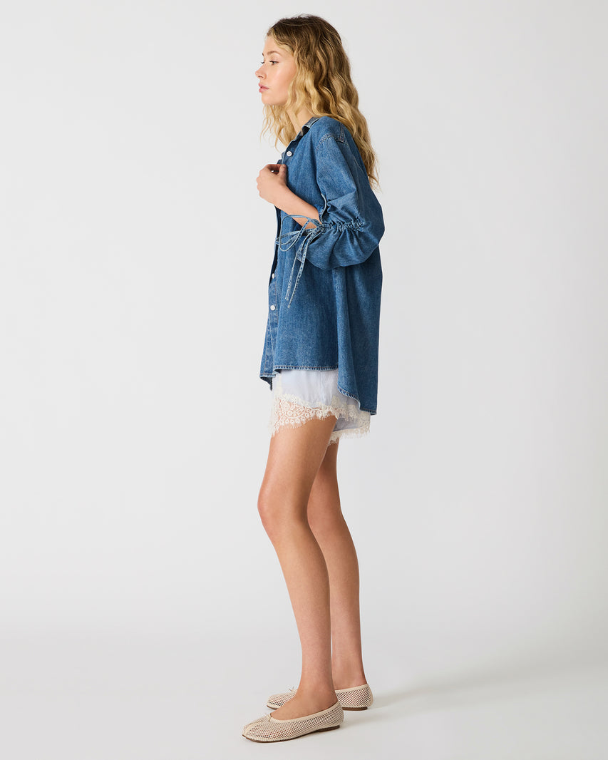 MERRIT TOP DENIM - Clothing - Steve Madden Canada - view 3