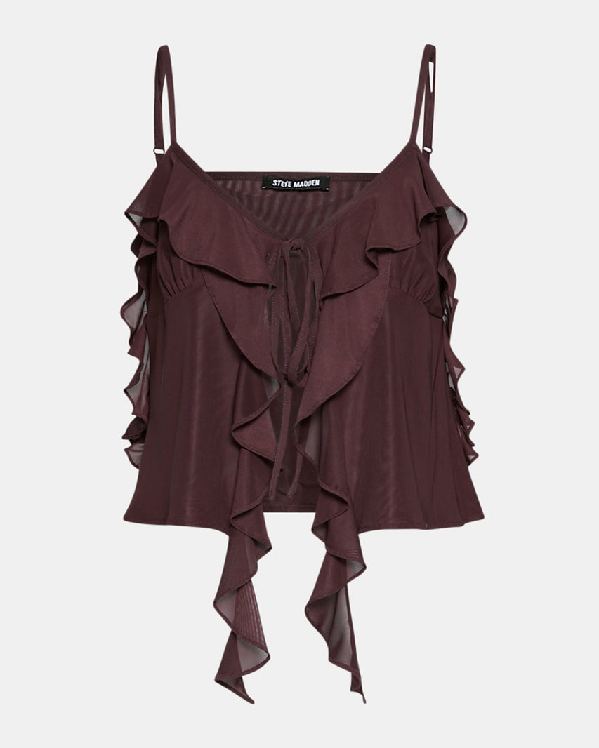 ROUE TOP BROWN - Clothing - Steve Madden Canada - view 6