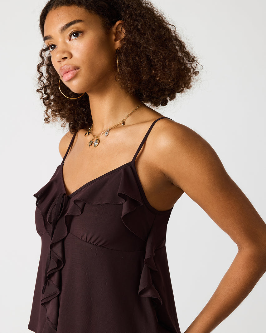 ROUE TOP BROWN - Clothing - Steve Madden Canada - view 2