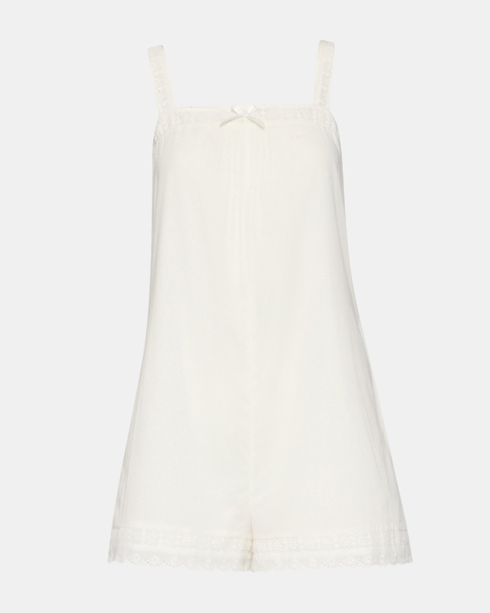 ODELLE ROMPER WHITE - Clothing - Steve Madden Canada - view 7