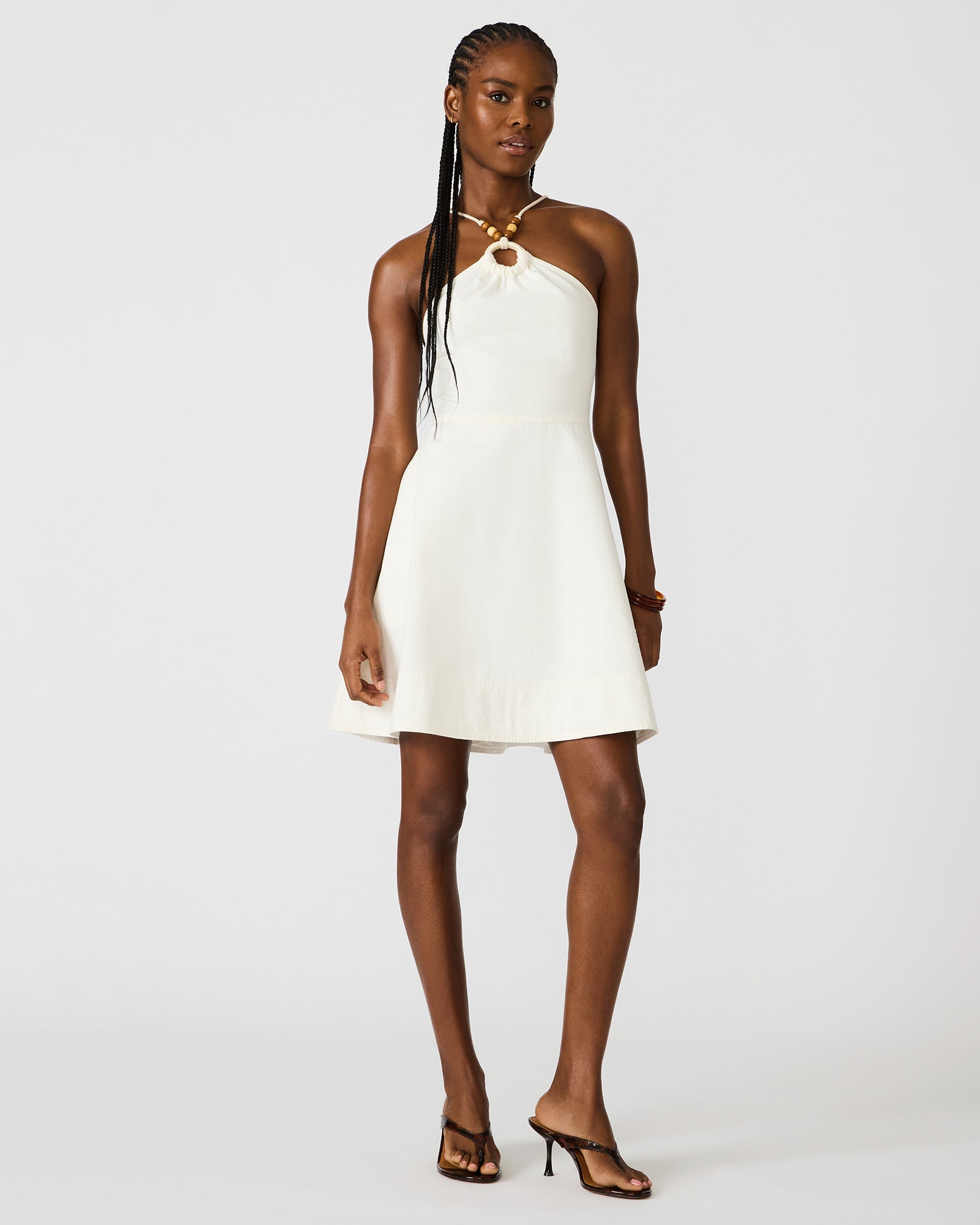 ELVIS DRESS WHITE - Clothing - Steve Madden Canada