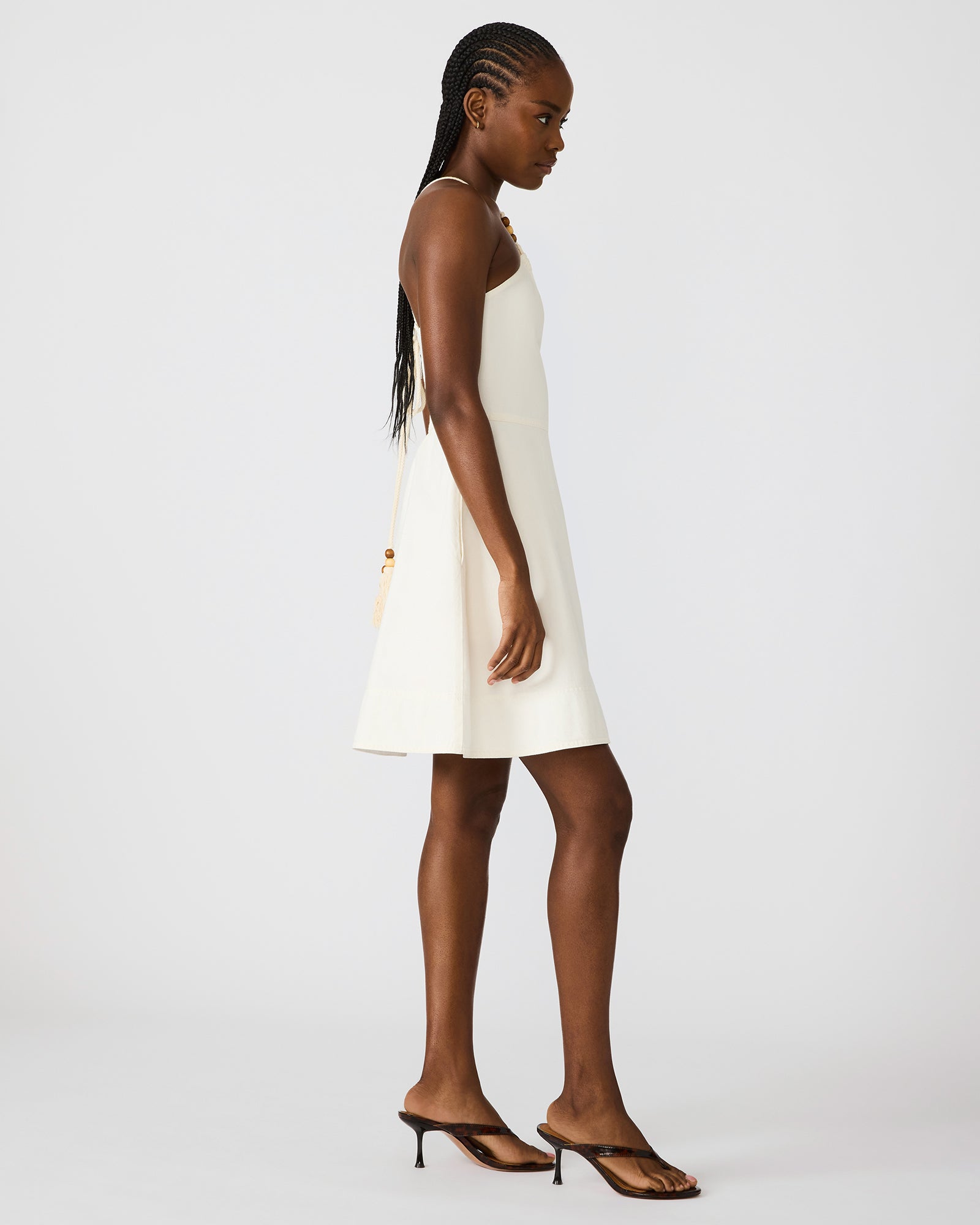 ELVIS DRESS WHITE - Clothing - Steve Madden Canada - view 5
