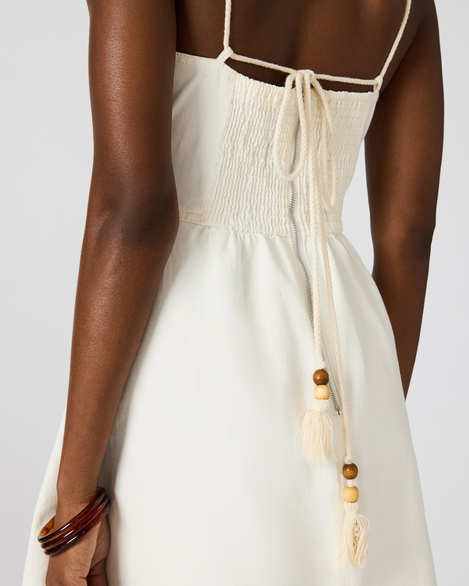 ELVIS DRESS WHITE - Clothing - Steve Madden Canada - view 4