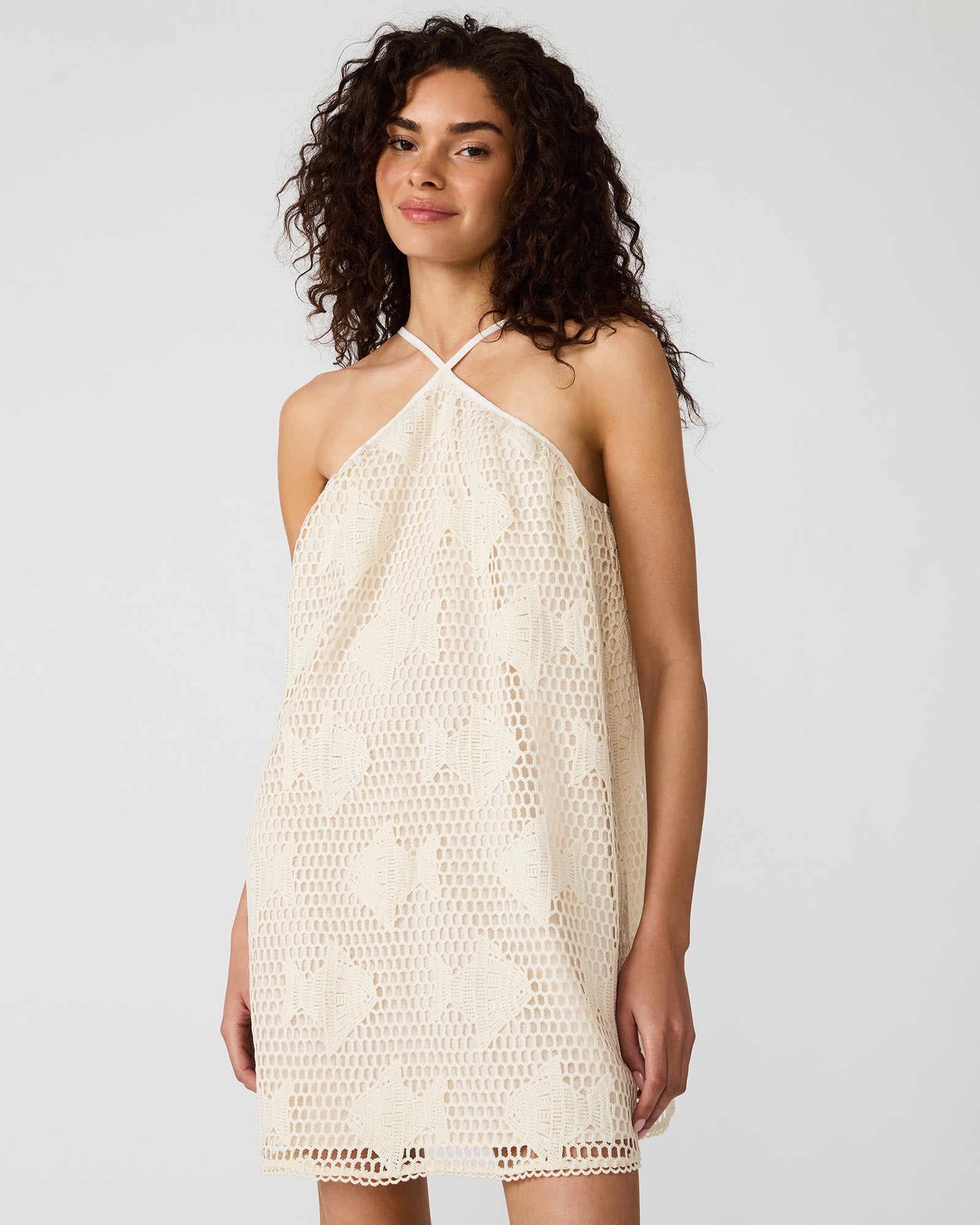 PETUNIA DRESS IVORY - Clothing - Steve Madden Canada - view 5