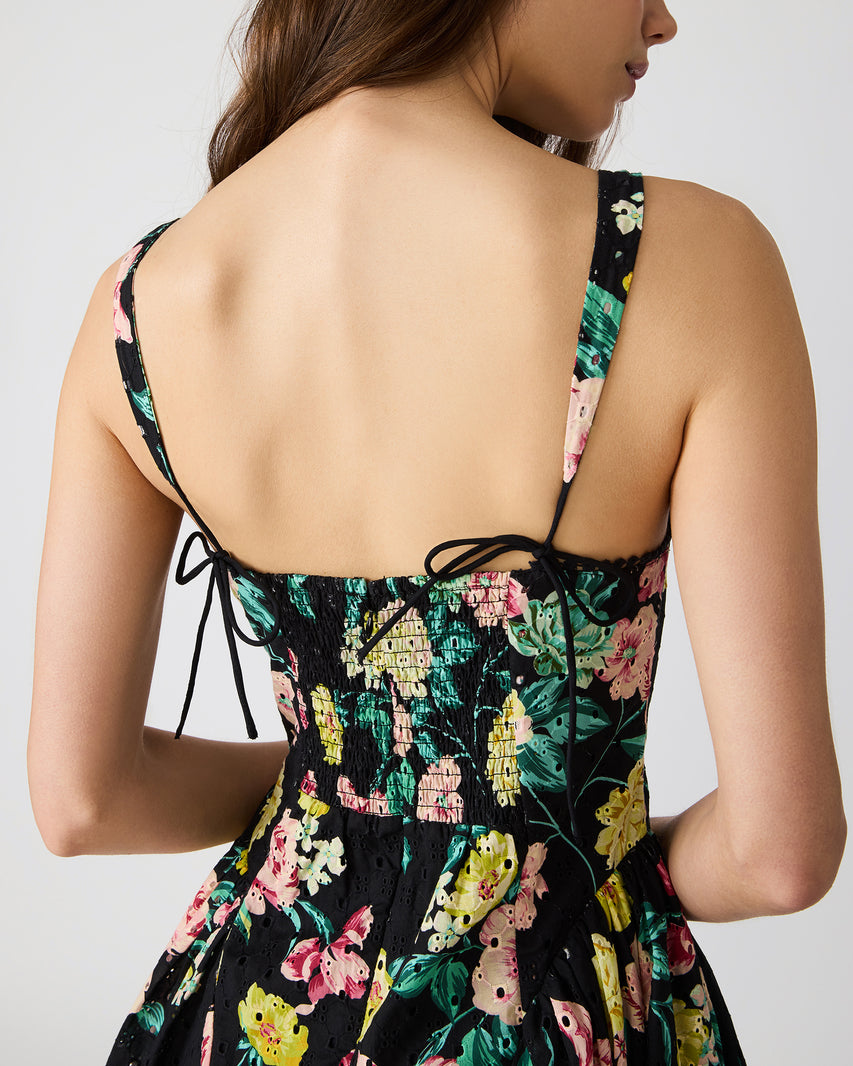OLYMPIA DRESS BLACK MULTI - Clothing - Steve Madden Canada - view 2