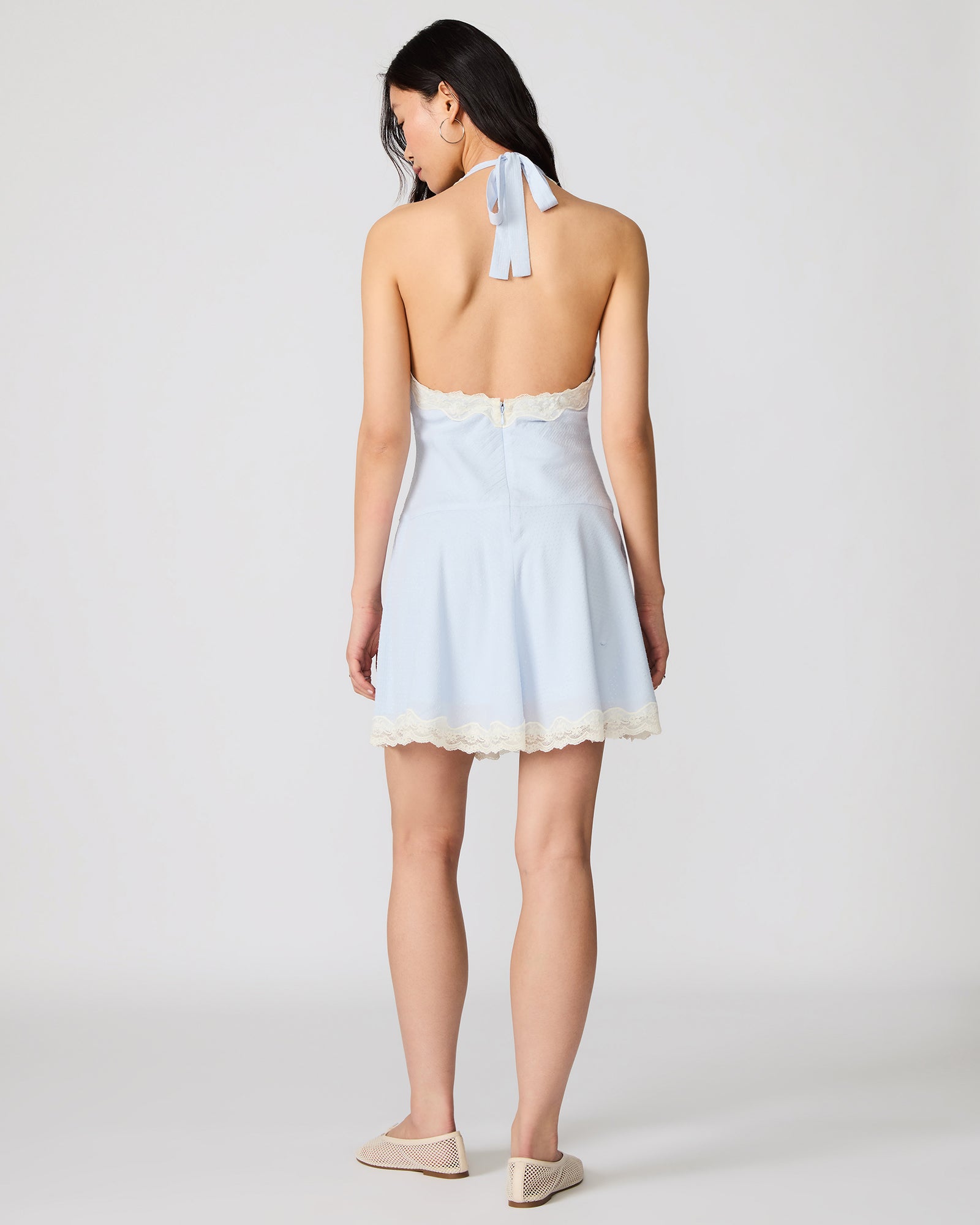 LIZA DRESS BLUE - Clothing - Steve Madden Canada - view 5