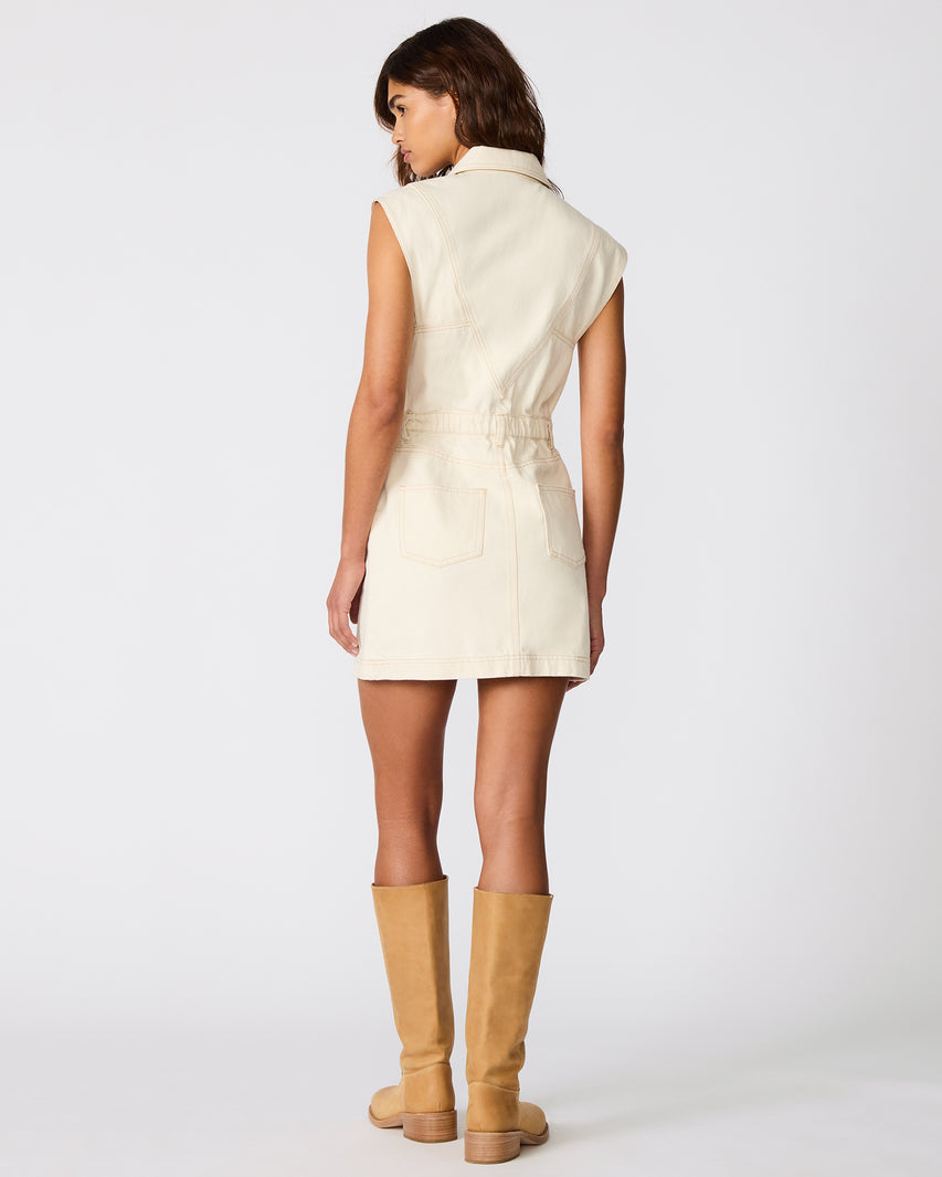 FELICITE DRESS NATURAL - Clothing - Steve Madden Canada - view 3