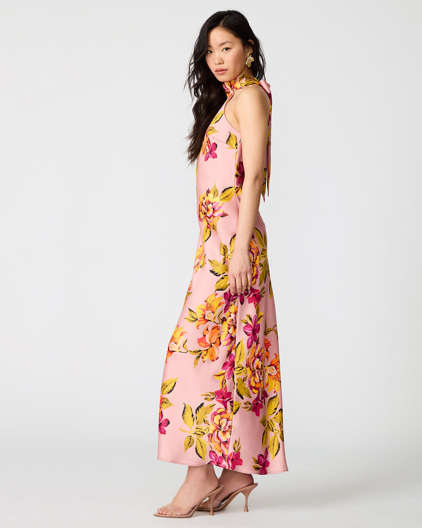 LARA DRESS PINK MULTI - Clothing - Steve Madden Canada - view 4