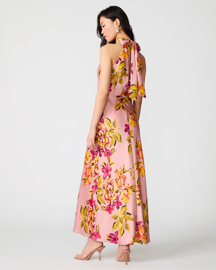 LARA DRESS PINK MULTI - Clothing - Steve Madden Canada - view 5