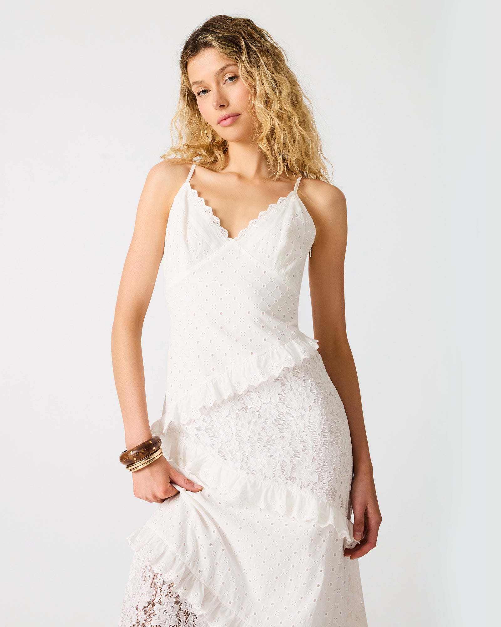 GIAH DRESS WHITE - Clothing - Steve Madden Canada - view 4