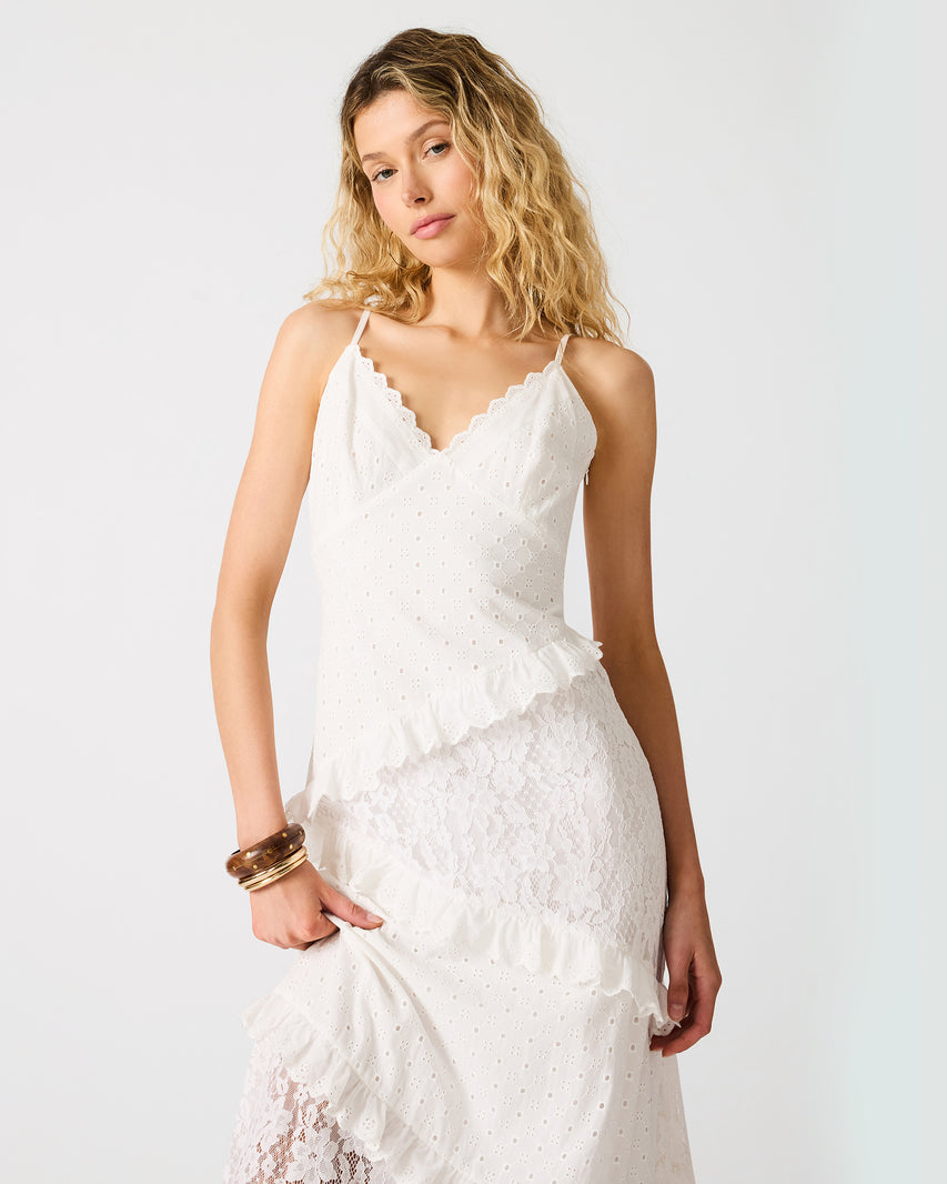 GIAH DRESS WHITE - Clothing - Steve Madden Canada - view 4