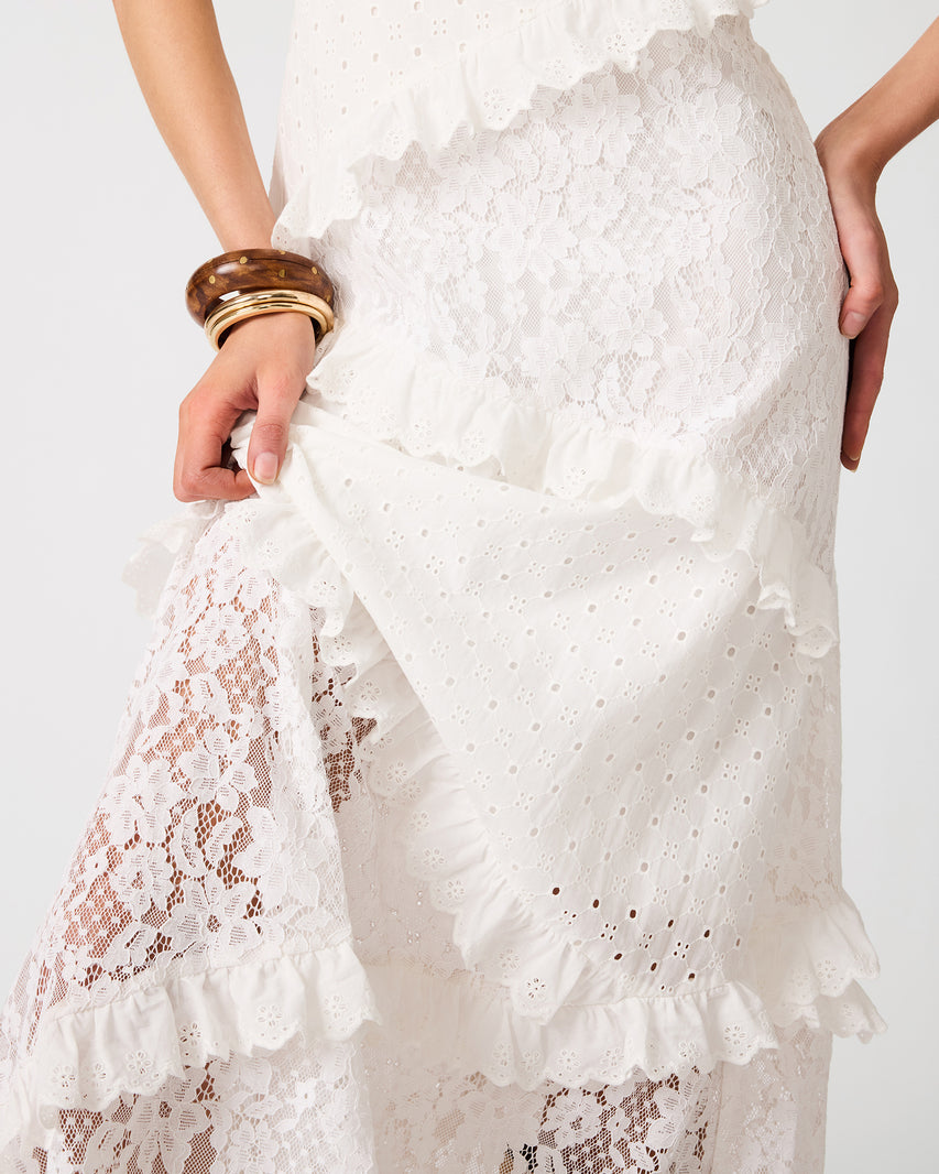 GIAH DRESS WHITE - Clothing - Steve Madden Canada - view 2