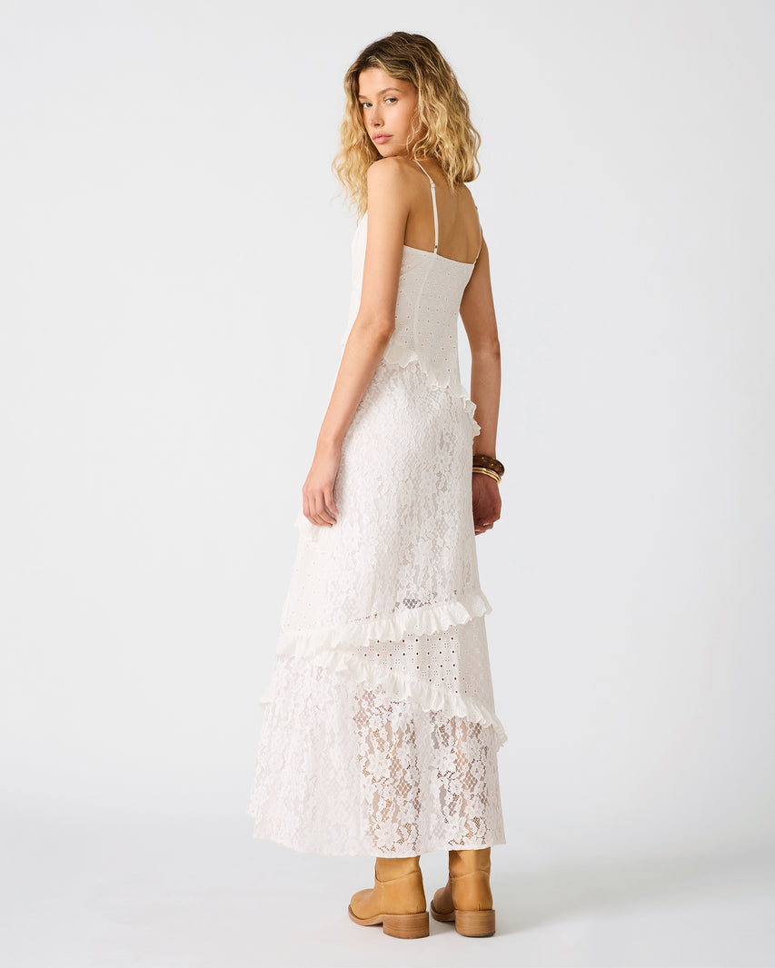 GIAH DRESS WHITE - Clothing - Steve Madden Canada - view 5