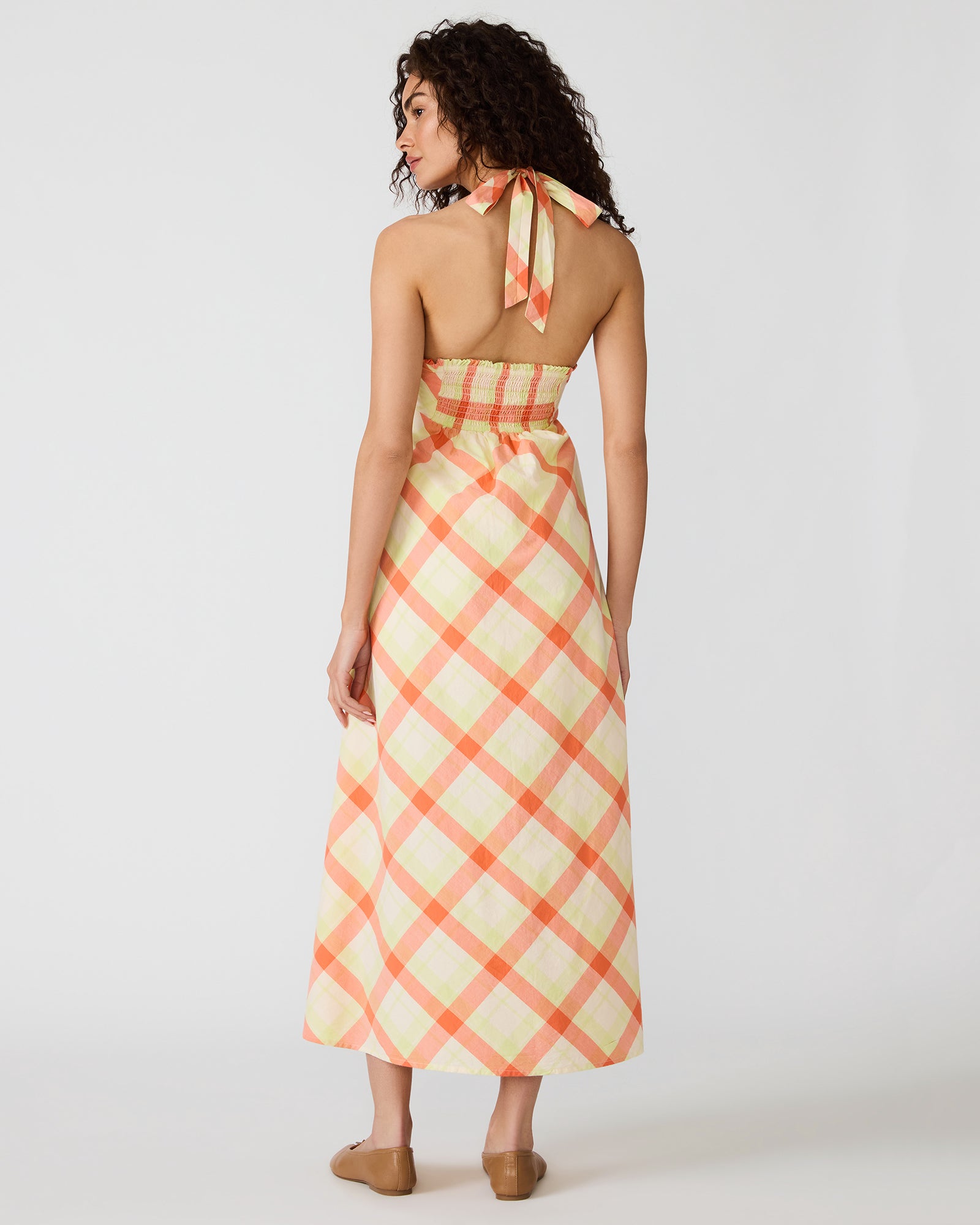 TANIA DRESS ORANGE MULTI - Clothing - Steve Madden Canada - view 5
