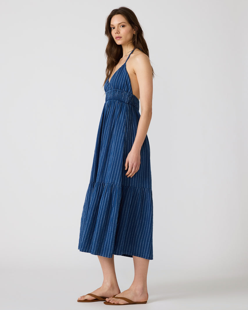 LUCKY DRESS INDIGO - Clothing - Steve Madden Canada - view 3