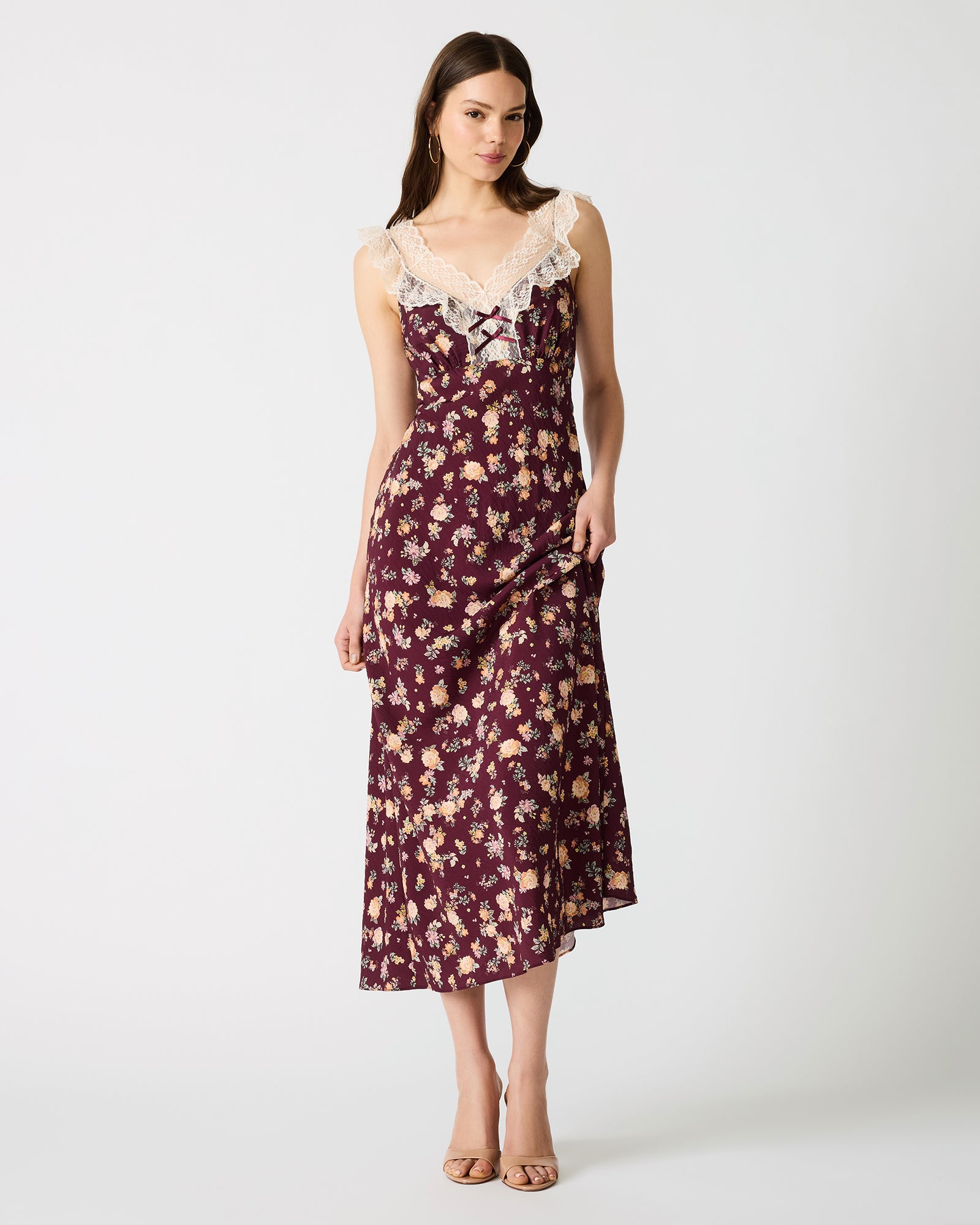 LISELLA DRESS WINE - Clothing - Steve Madden Canada