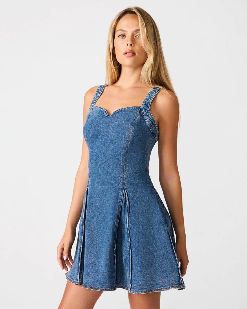 KARLY DRESS DENIM - view 2