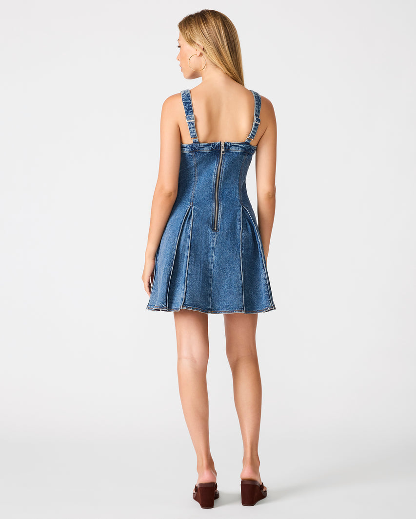 KARLY DRESS DENIM - view 5